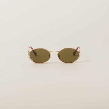 AEEN | Spectra Oval Sunglasses | RD-02