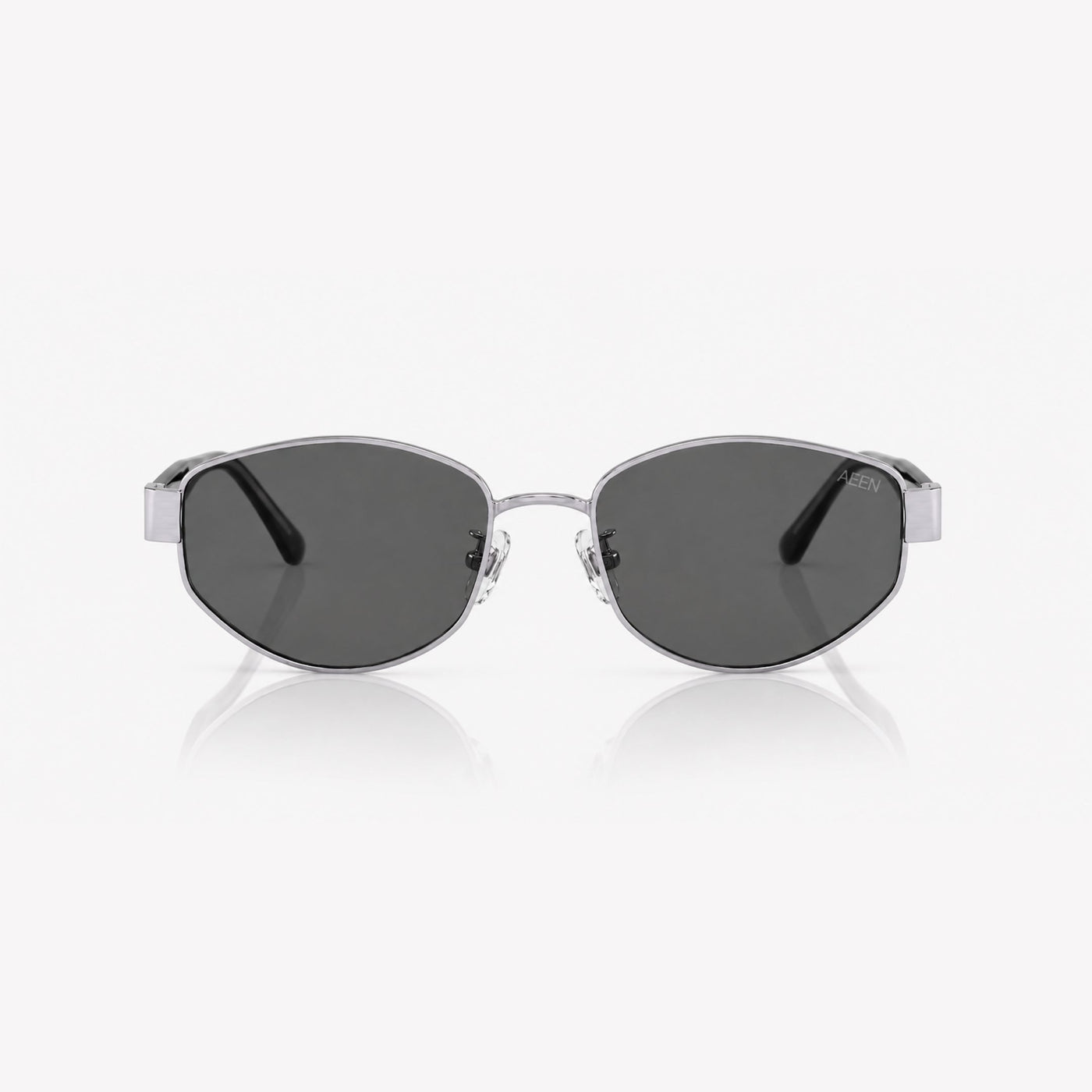 AEEN Vintage Oval Geometric Metal Sunglasses | OG-01