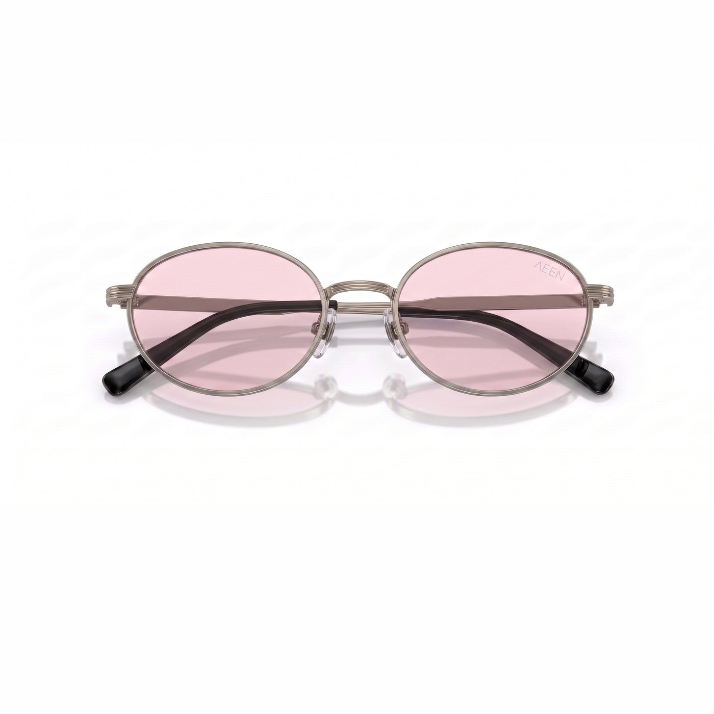 AEEN Vintage Retro Oval Metal Sunglasses – Retro Tinted Wire-Frame Eyewear | RD-06