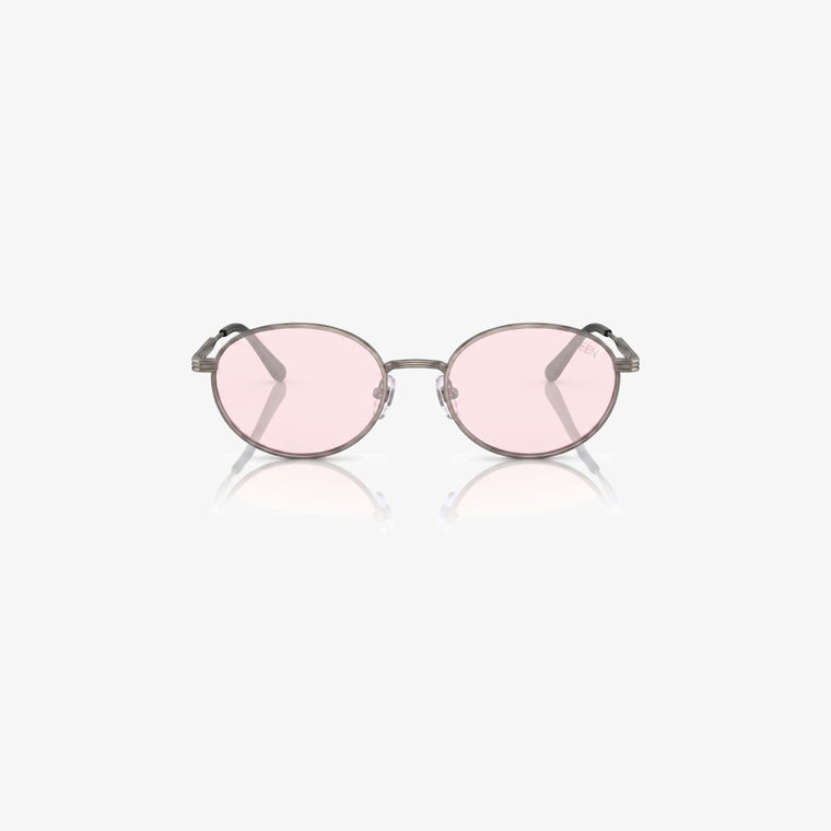 Light pink | Front view of AEEN sunglasses in light pink featuring pastel tinted frames, UV protection lenses, and minimalist modern styling on clean studio background